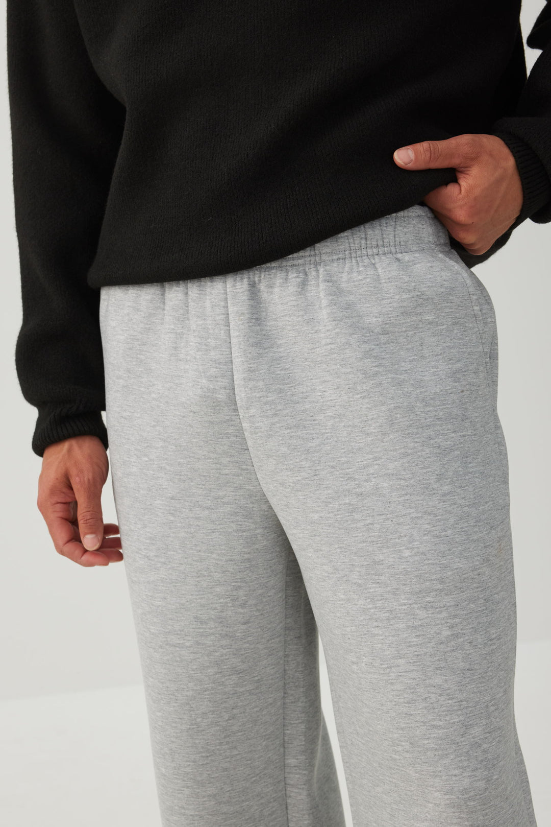 Straight Leg Double Knit Pants