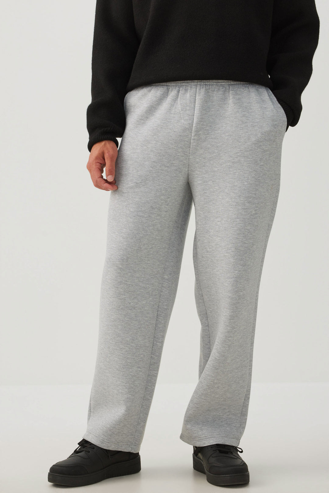 Straight Leg Double Knit Pants