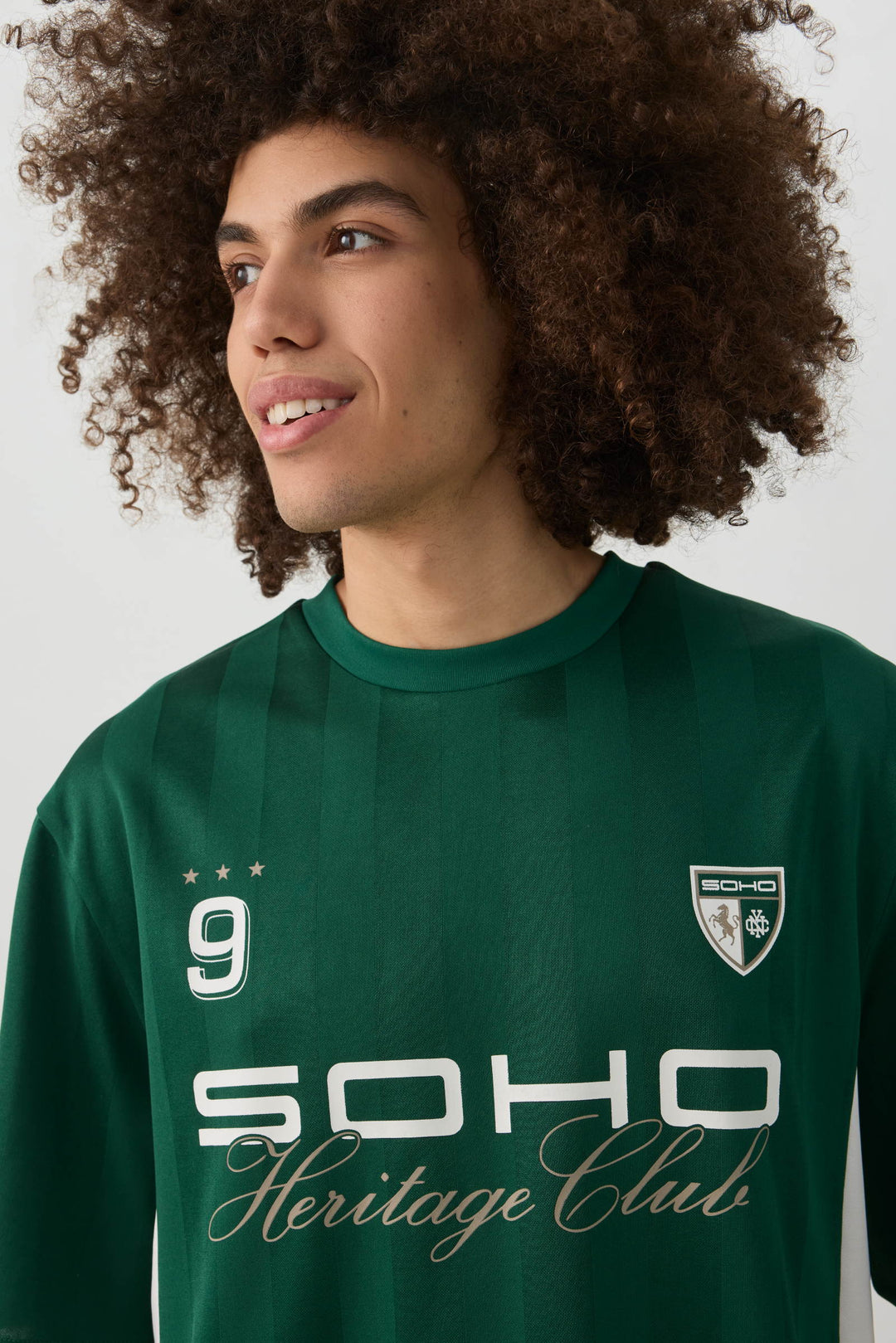 Crew Neck Graphic T Shirt