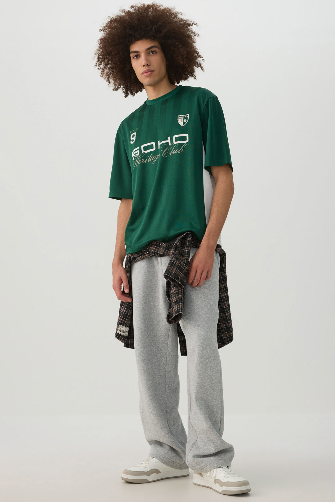 Crew Neck Graphic T Shirt