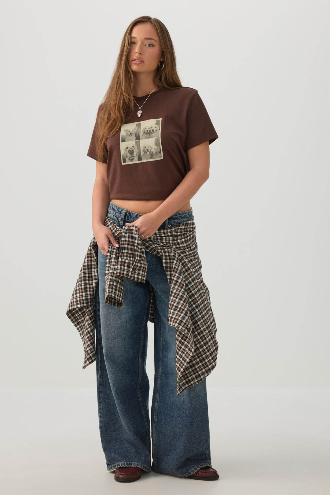 Crew Neck Graphic T-shirt