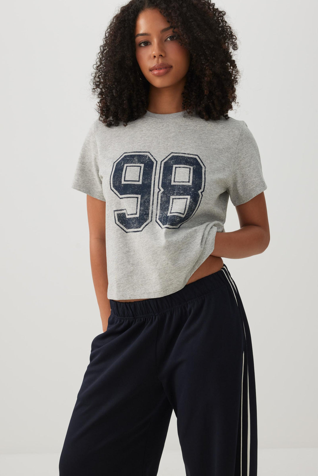 Crew Neck Graphic T-shirt