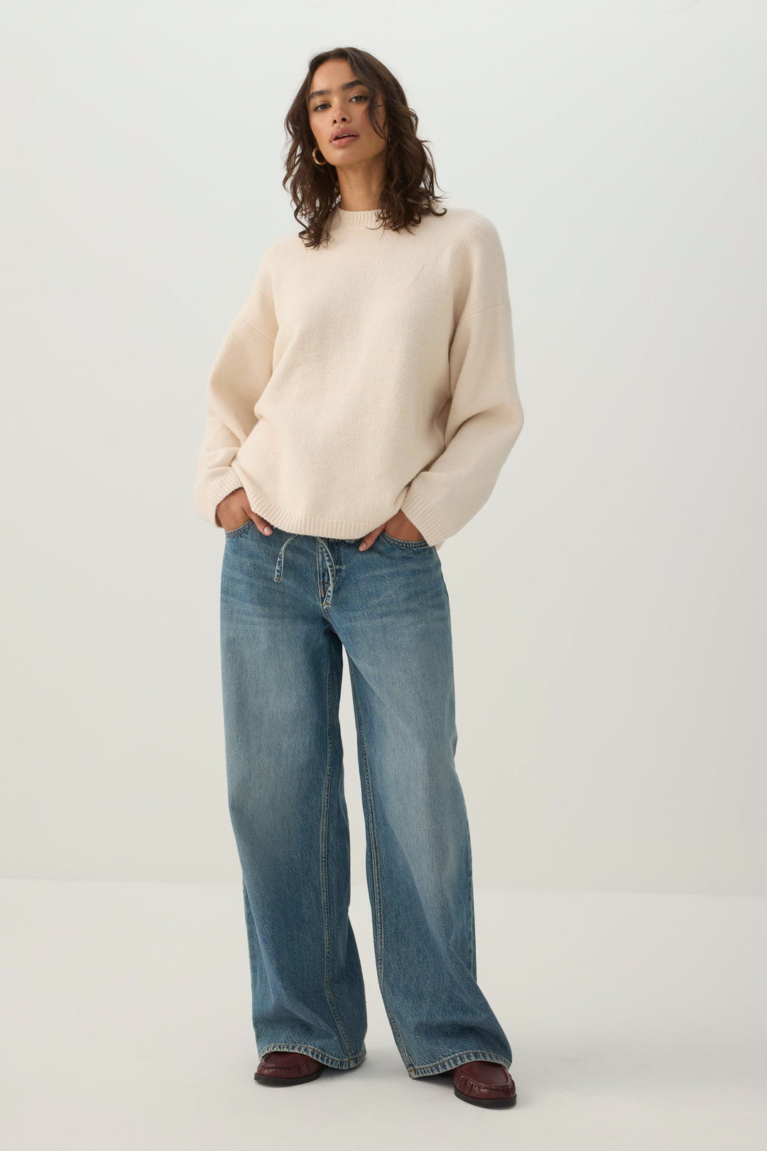 MODERAKNIT™ Long Oversized Sweater
