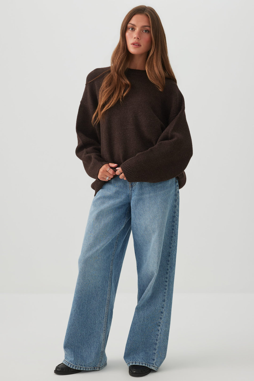 MODERAKNIT™ Long Oversized Sweater