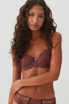 Lace Unpadded Balconette Bra