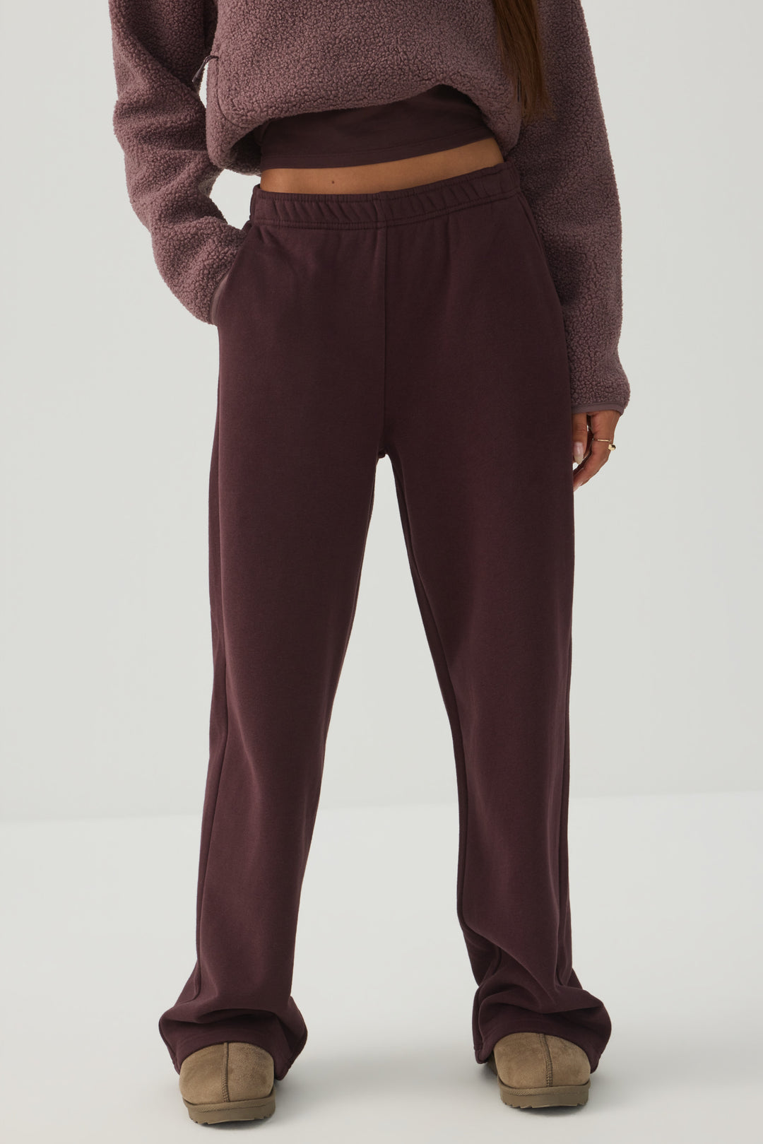 Pantalon à jambe droite Molleton MADESOFT™