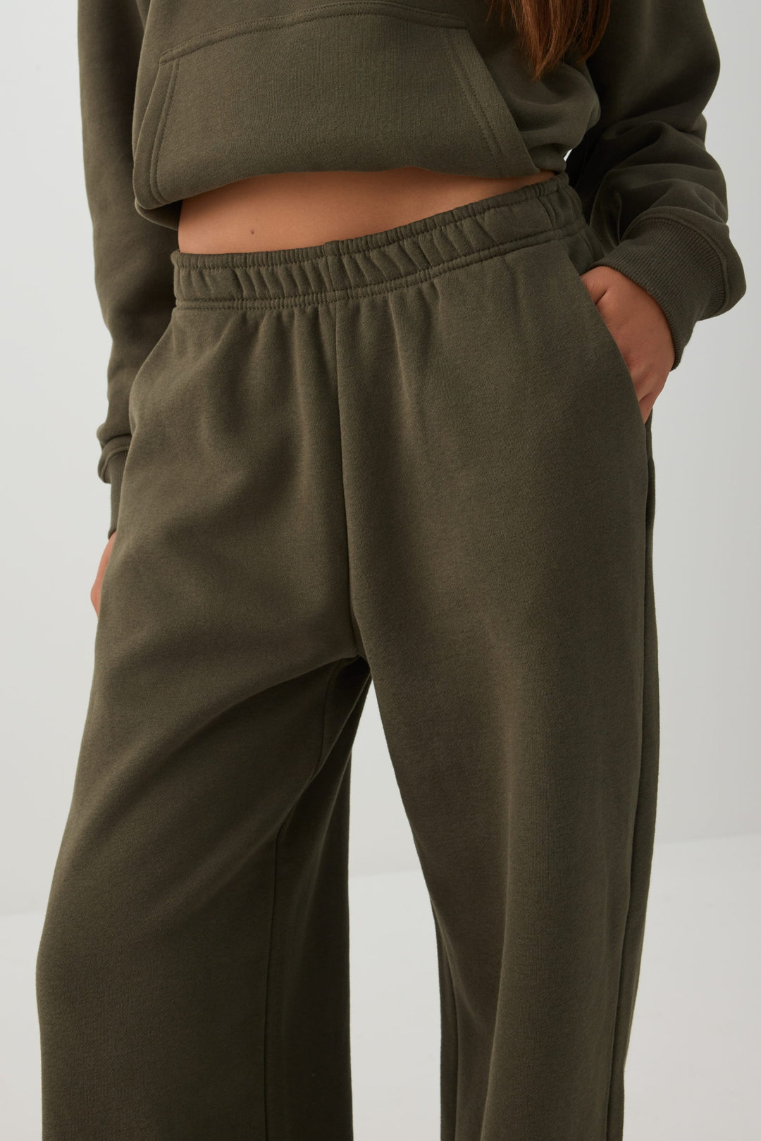 Pantalon à jambe droite Molleton MADESOFT™