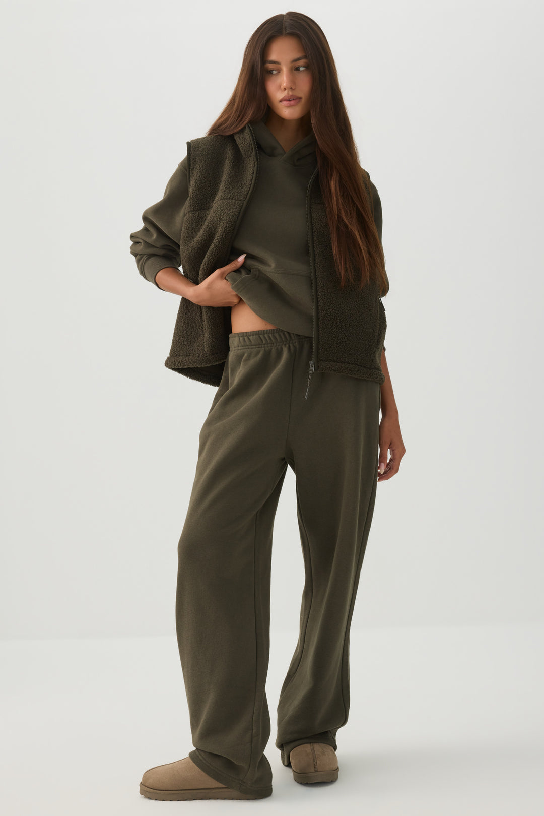Pantalon à jambe droite Molleton MADESOFT™