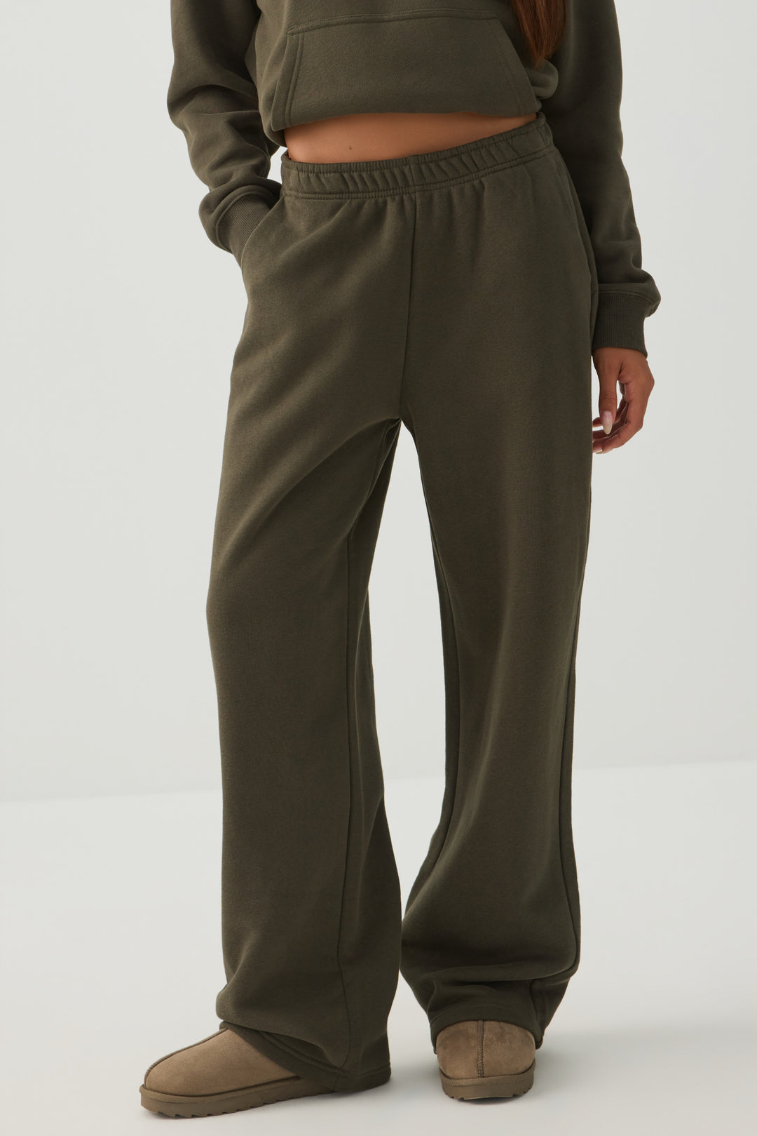 Pantalon à jambe droite Molleton MADESOFT™