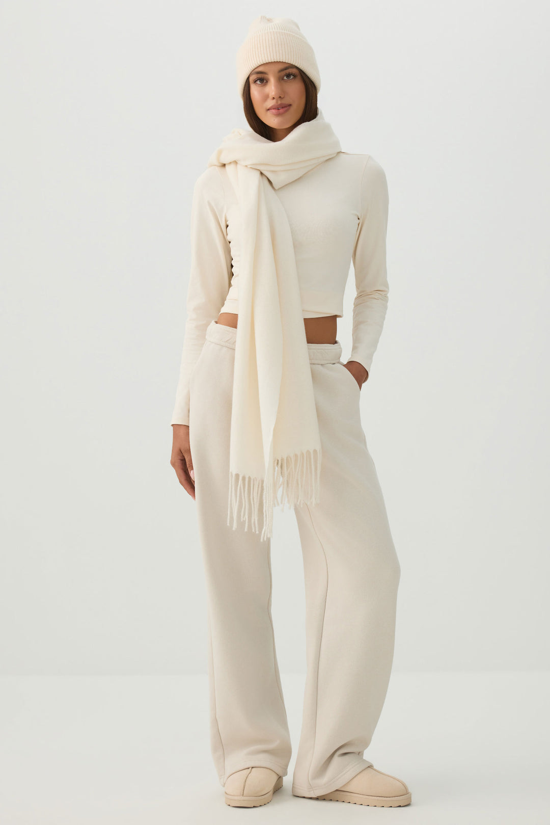 Pantalon à jambe droite Molleton MADESOFT™