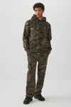 MADESOFT™ Fleece Foliage Straight Leg Sweatpants
