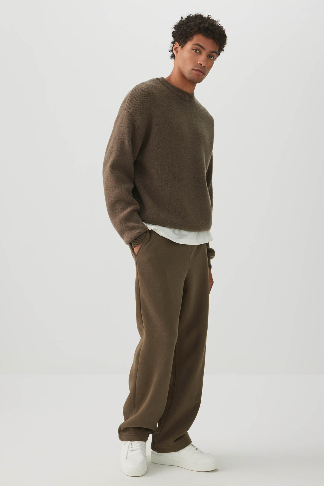 Pantalon jambe droite Molleton MADESOFT™