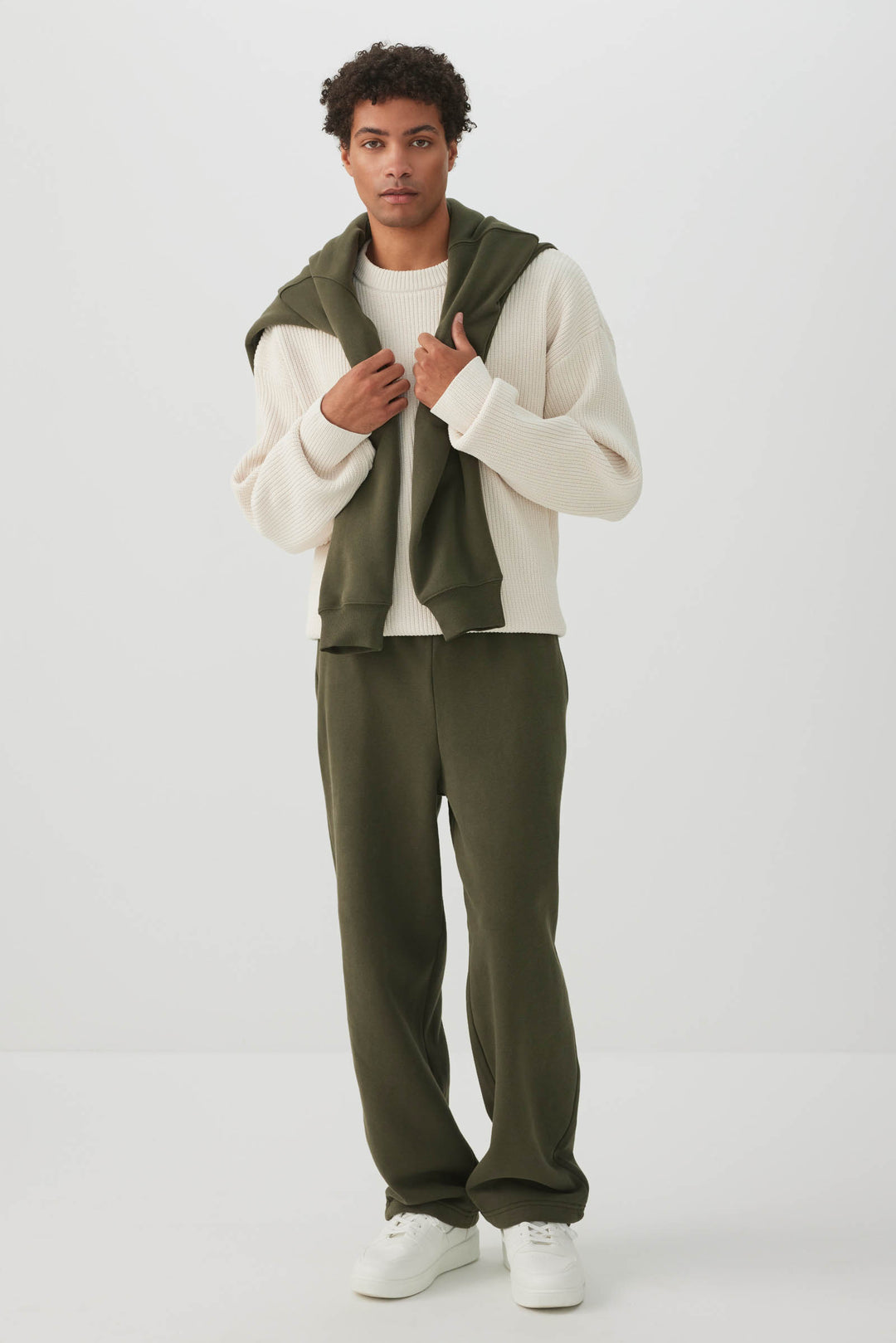 MADESOFT™ Fleece Straight Leg Sweatpants