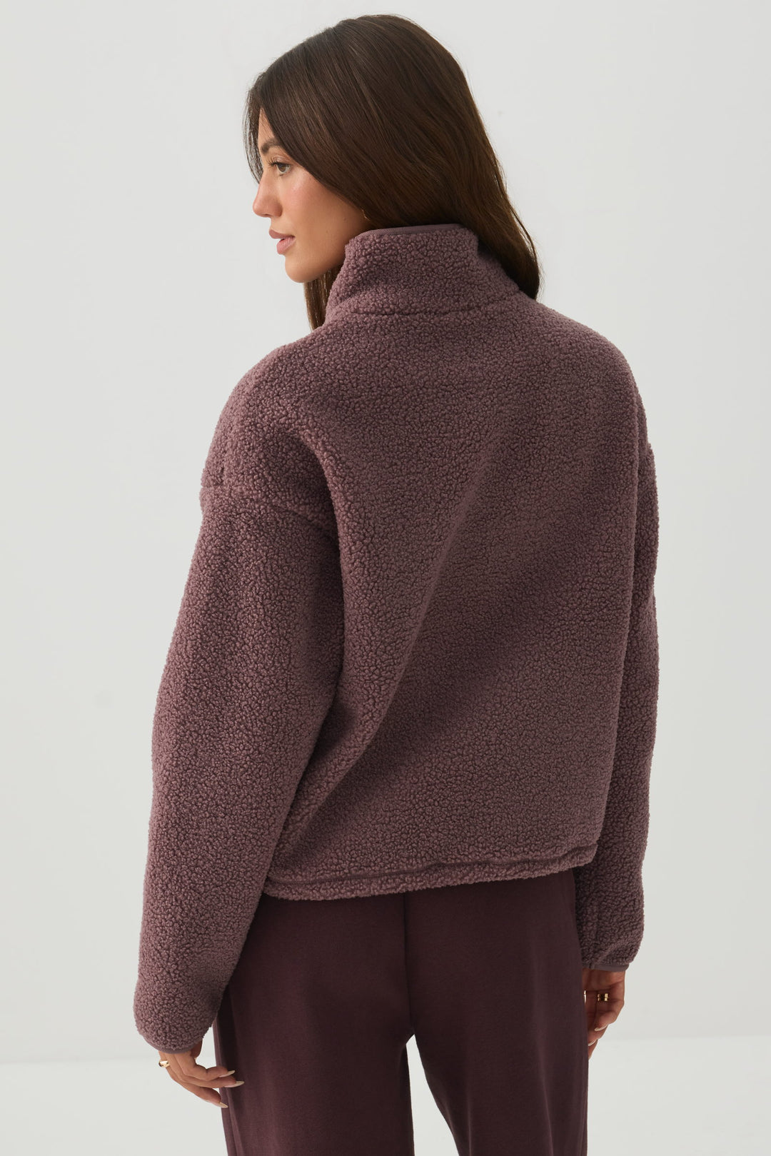 Manteau à glissière 1/4 MADESOFT™ Sherpa
