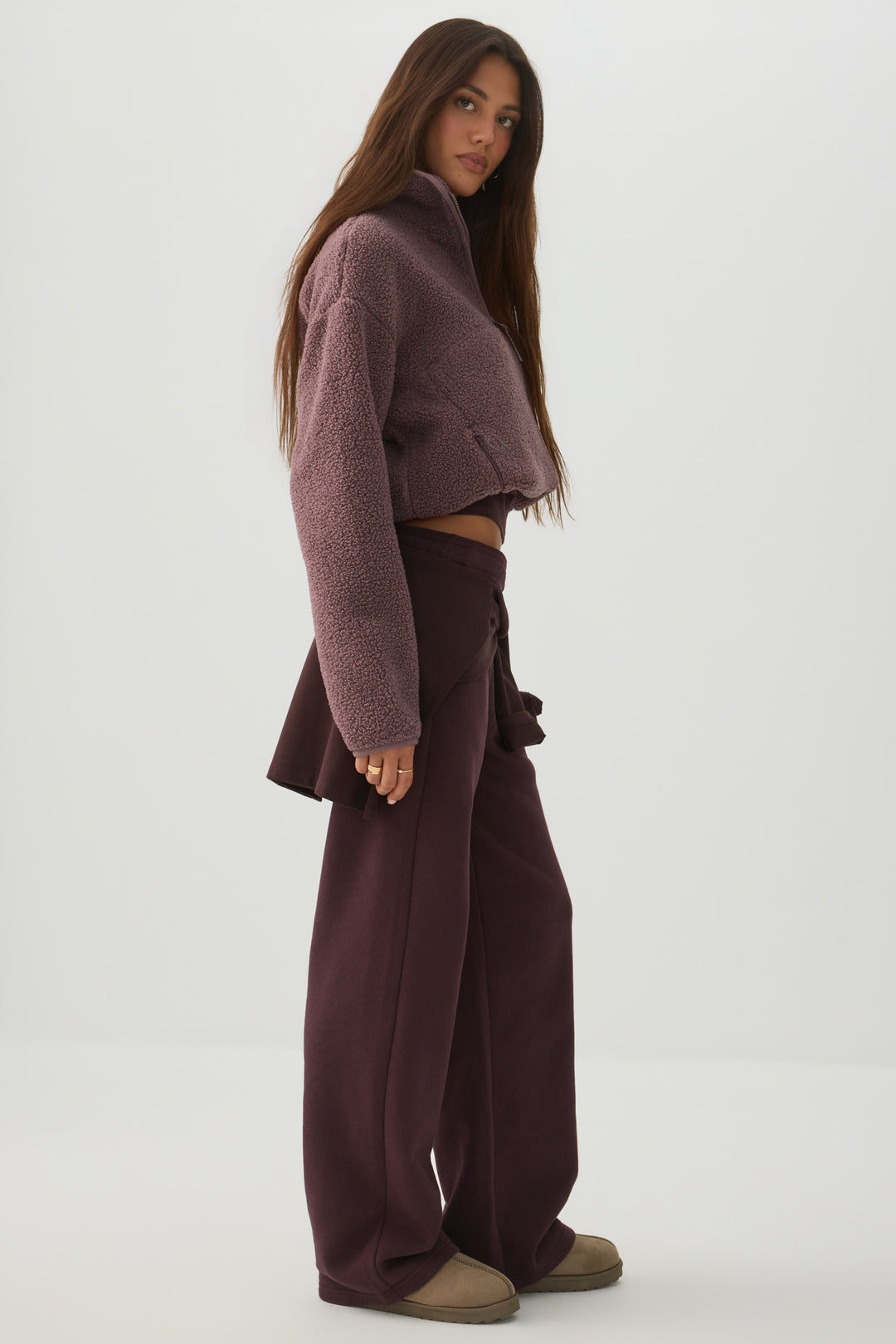 Manteau à glissière 1/4 MADESOFT™ Sherpa
