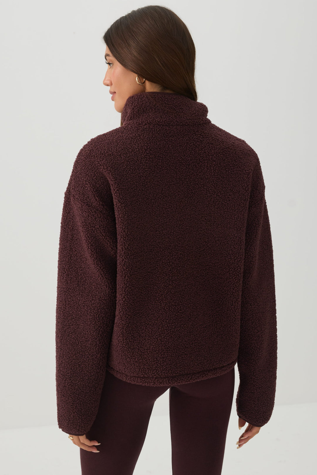 Manteau à glissière 1/4 MADESOFT™ Sherpa