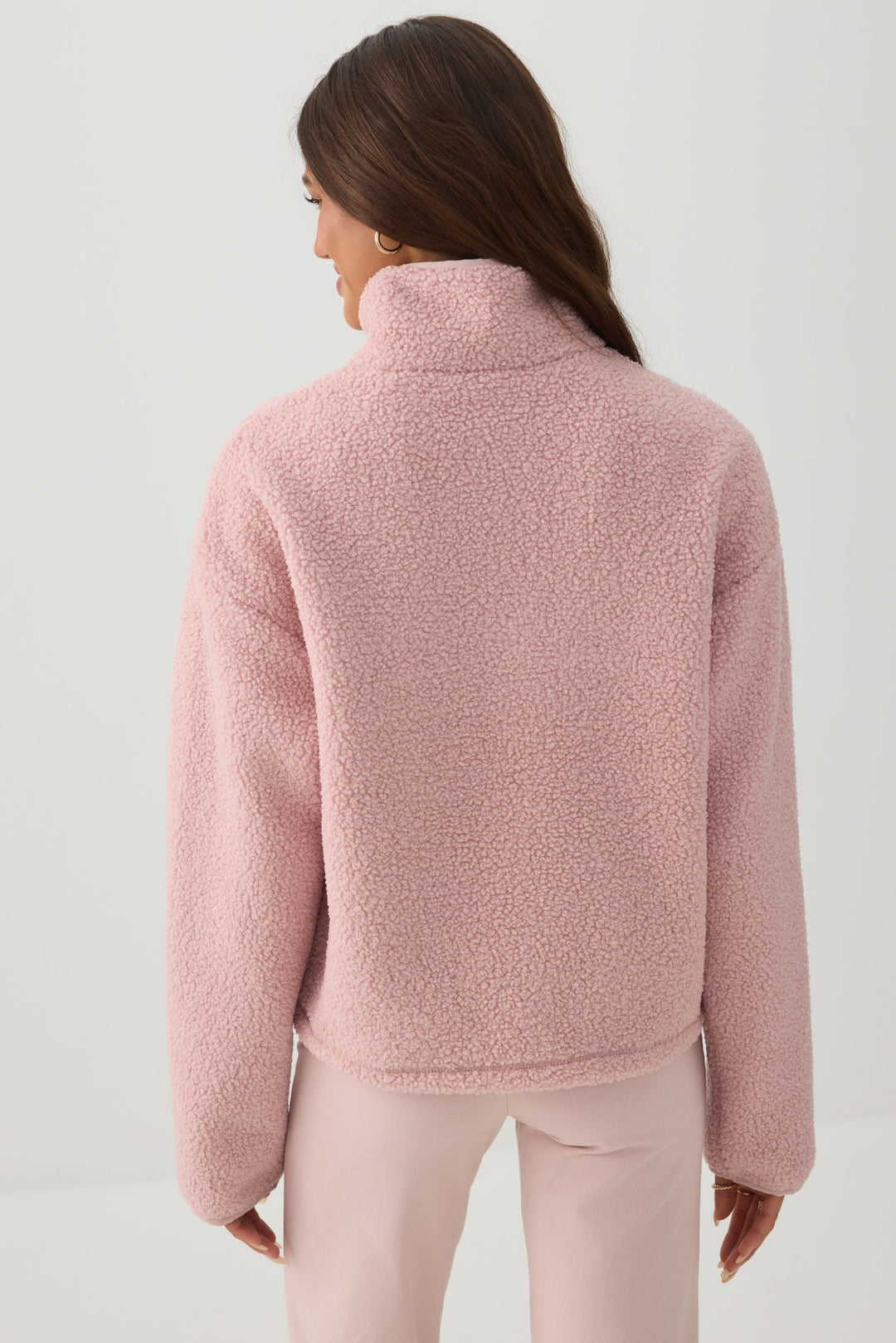 Manteau à glissière 1/4 MADESOFT™ Sherpa