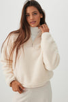 Manteau à glissière 1/4 MADESOFT™ Sherpa