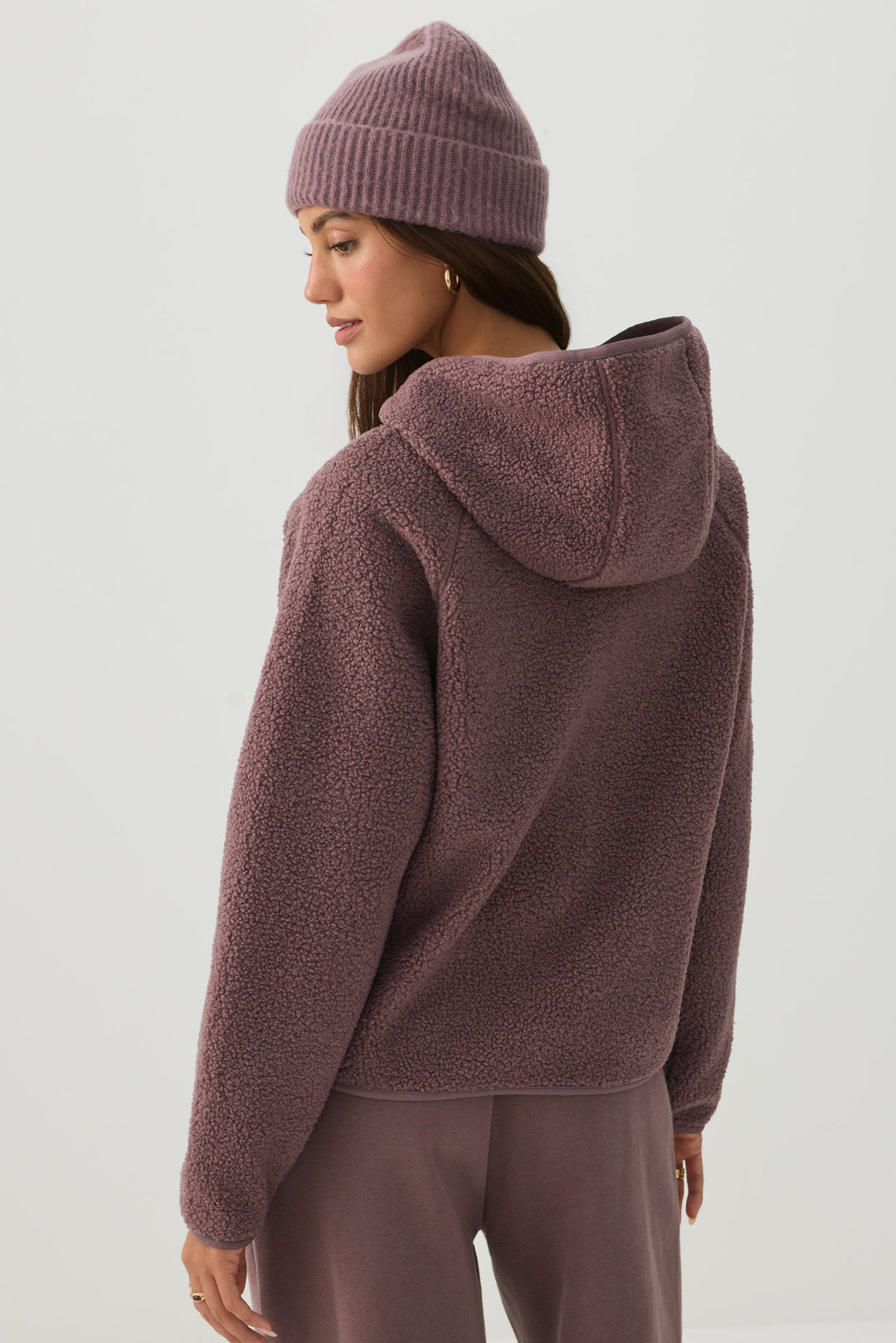 Manteau à capuchon MADESOFT™ Sherpa