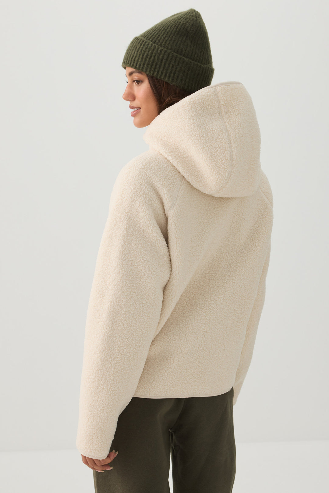 Manteau à capuchon MADESOFT™ Sherpa