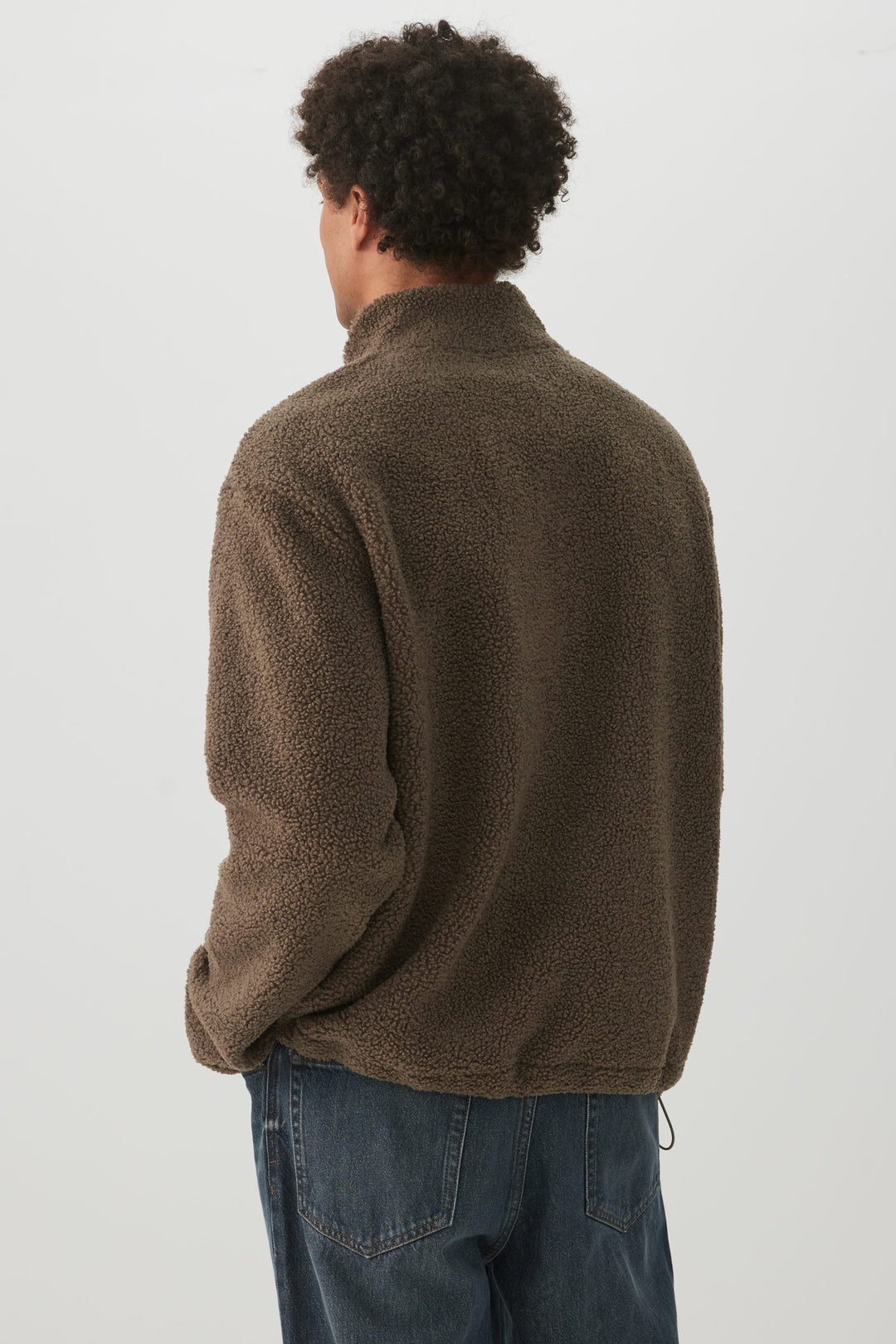 Sherpa Quarter Zip Jacket