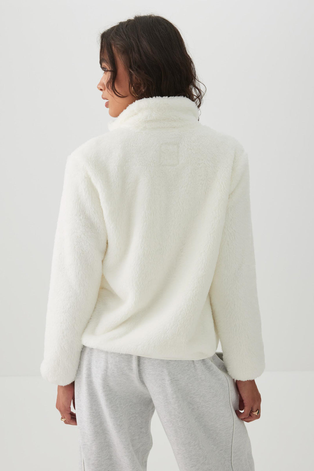 Furry Sherpa Zip Up Jacket