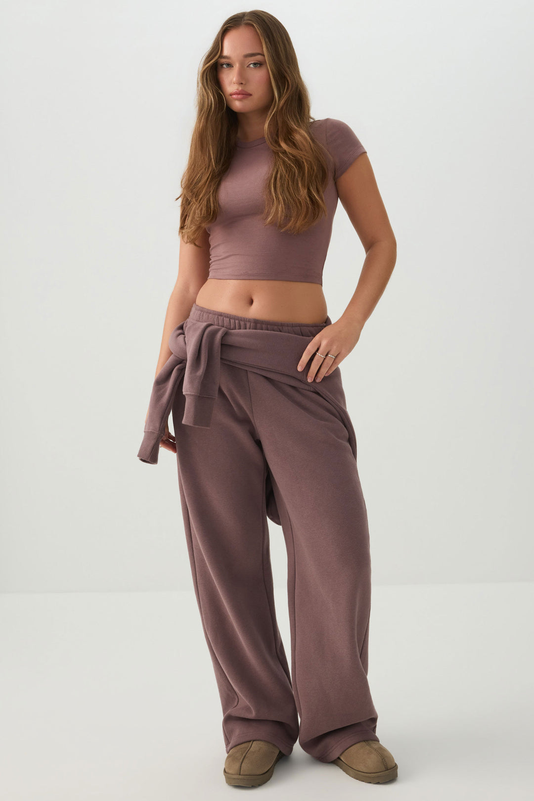 BASICORE™ Crop Cap Sleeve T-Shirt