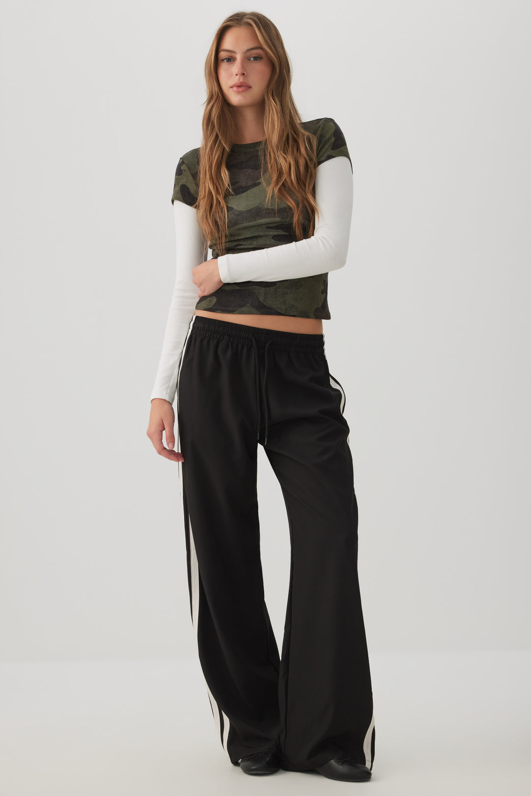 Pantalon de survêtement à bandes latérales