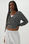 V Neck Wrap Sweater
