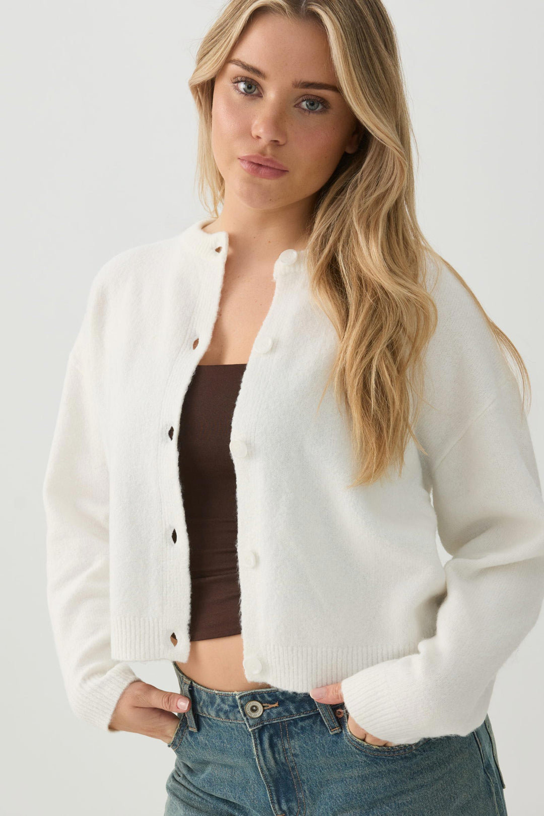 Wool Blend Cardigan
