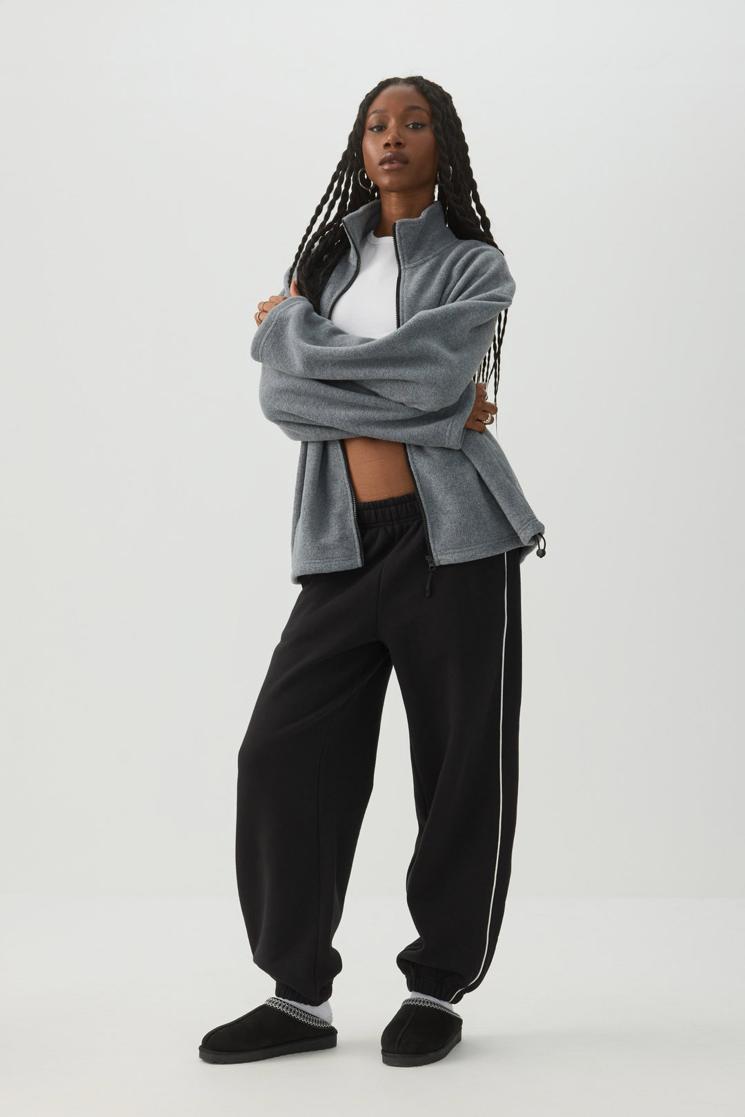 Polar Fleece Full Zip Sweatshirt
