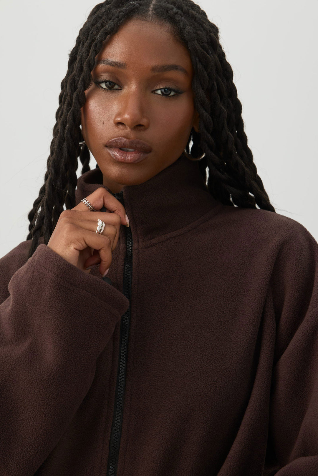 Polar Fleece Full Zip Sweatshirt