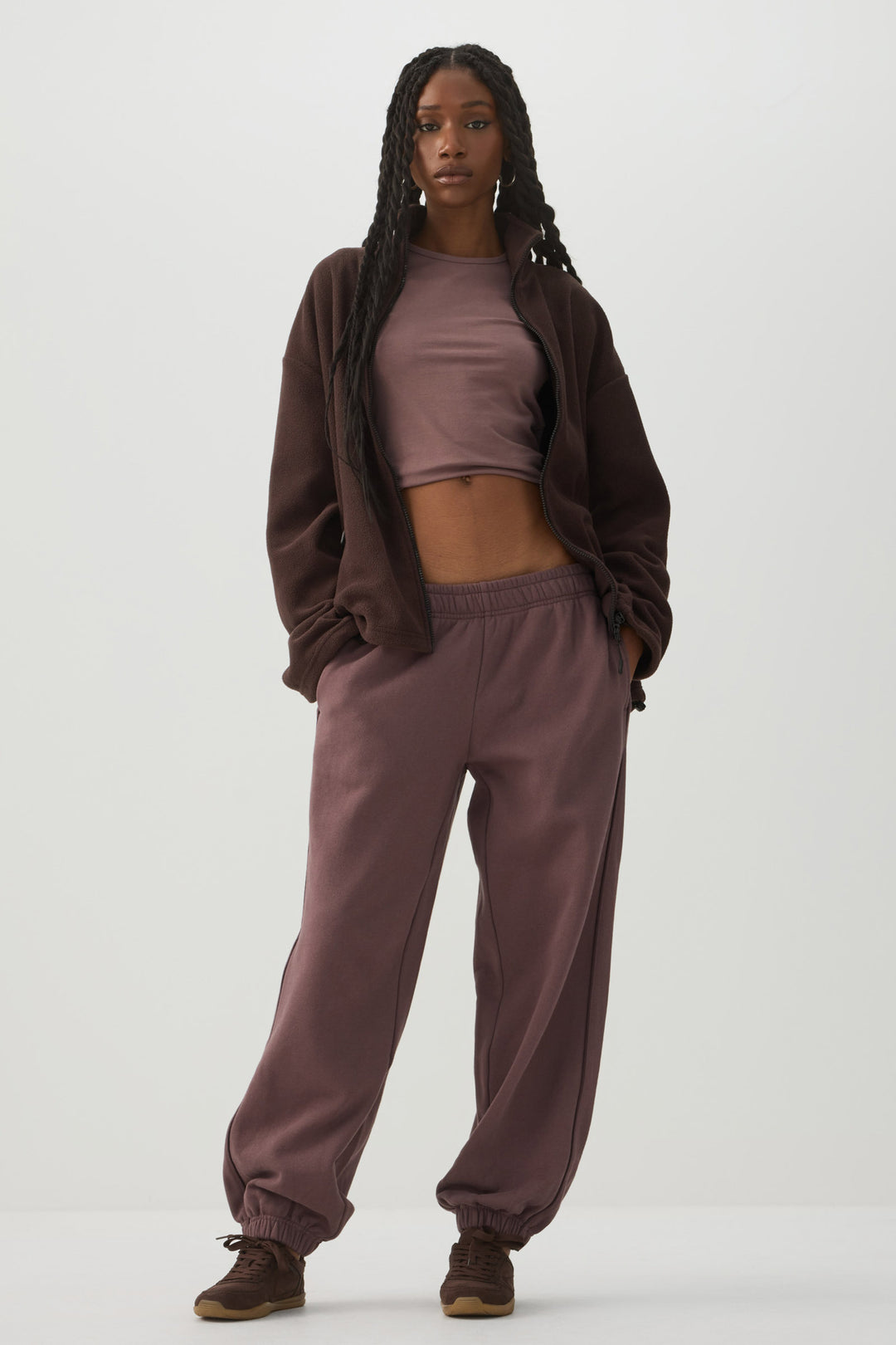 Polar Fleece Full Zip Sweatshirt