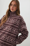 Polar Fleece Quarter Zip Sweatshirt