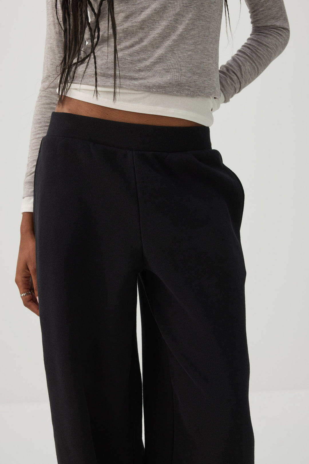 Pantalon à ourlet ajustable Molleton MADESOFT™