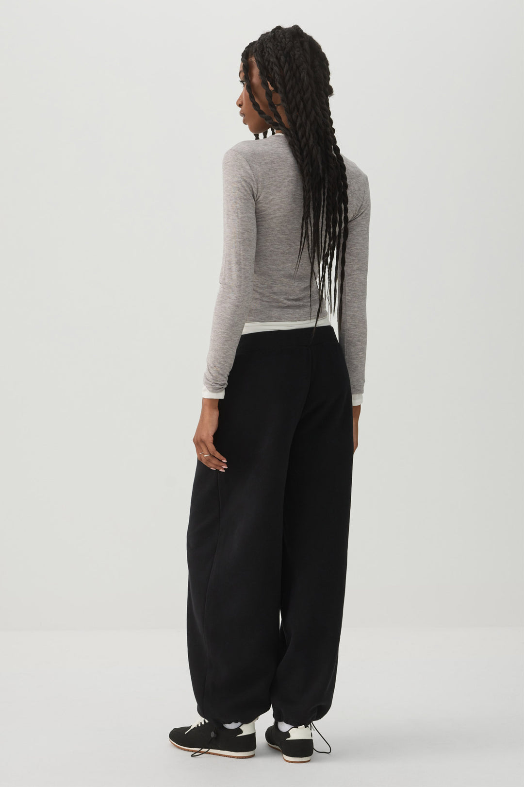 Pantalon à ourlet ajustable Molleton MADESOFT™