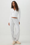 Side Piping Cotton Fleece Sweatpants