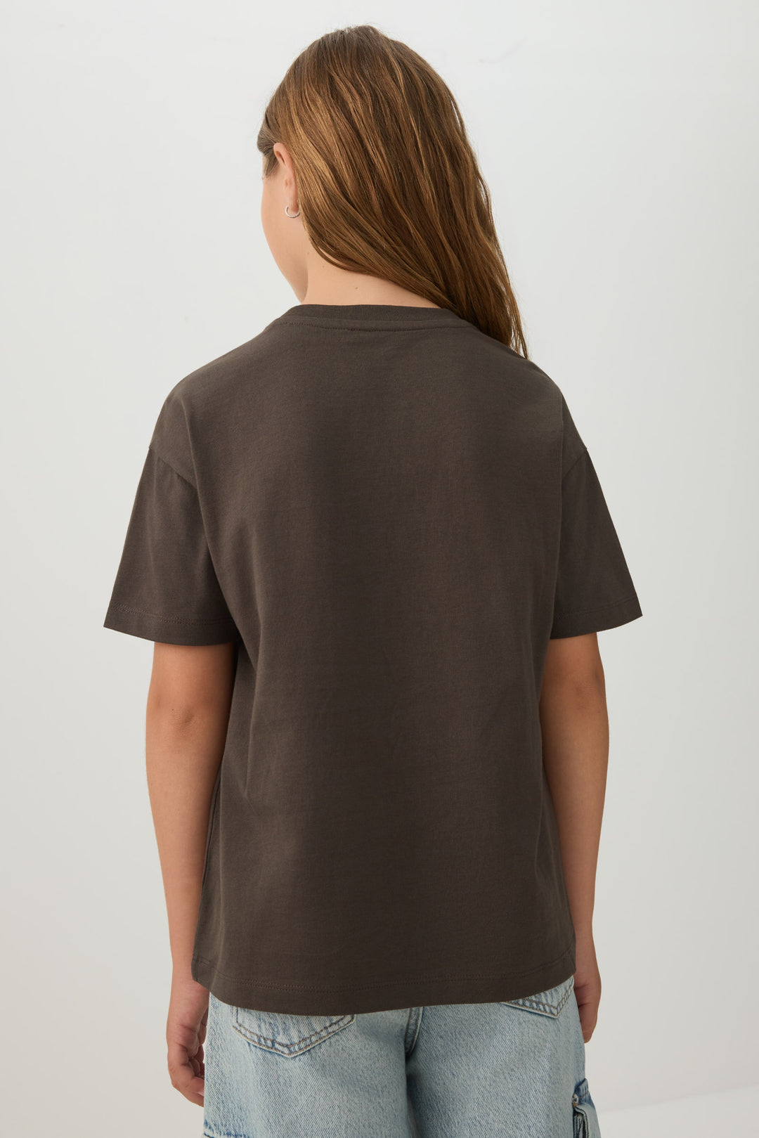 T-shirt ample à imprimé ourson