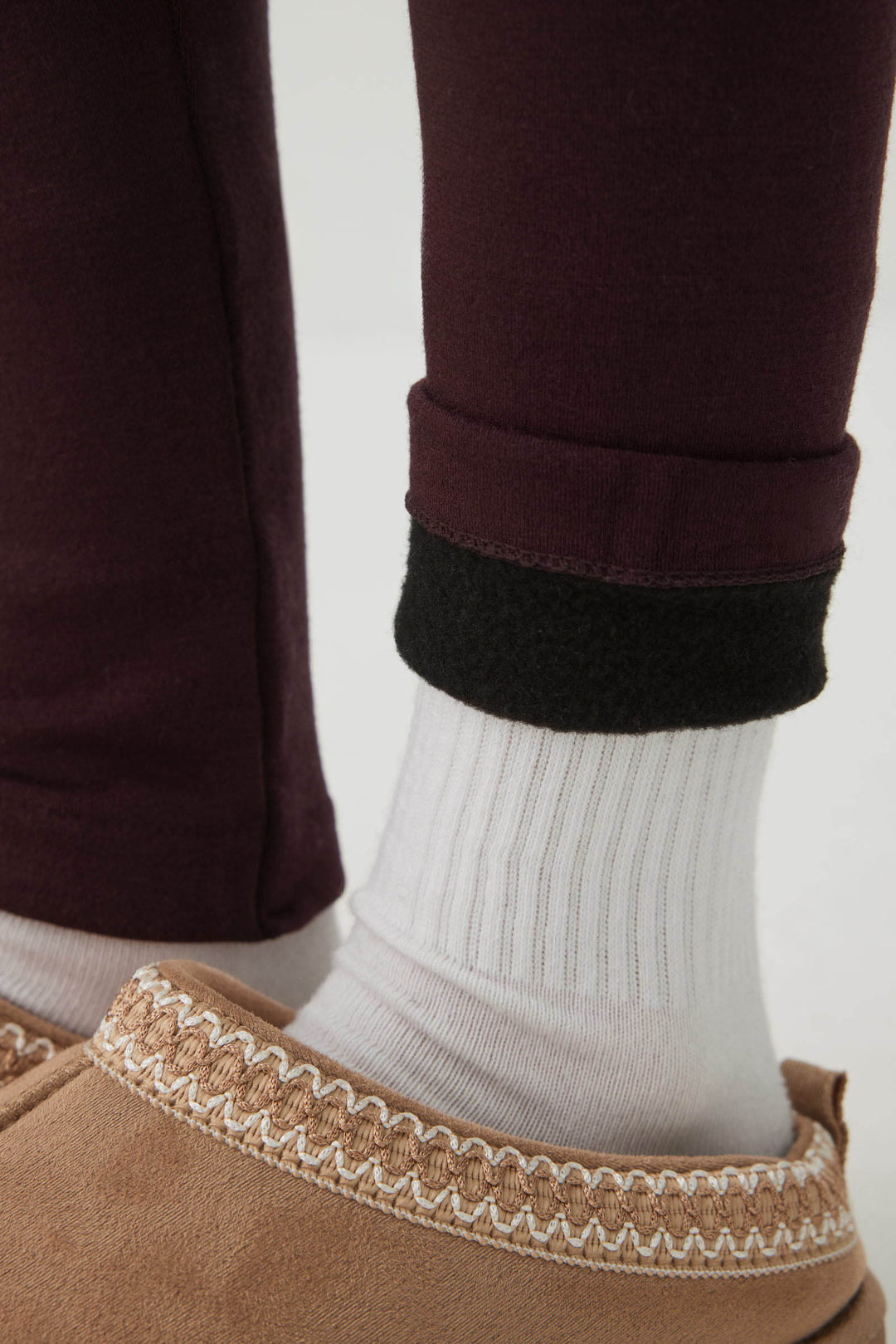 Legging sans coutures avec intérieur brossé