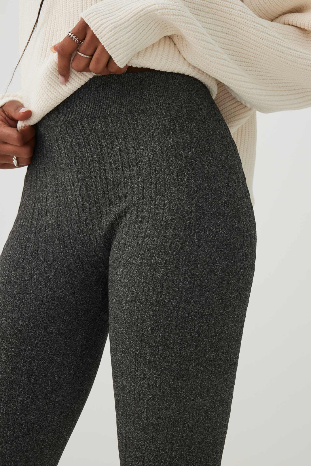 Seamless Cable Leggings
