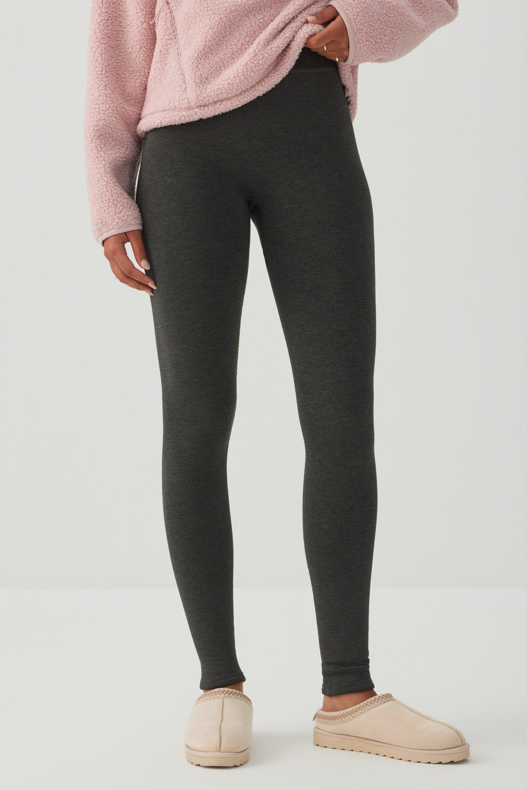 Faux Fur Lined Seamless Leggings