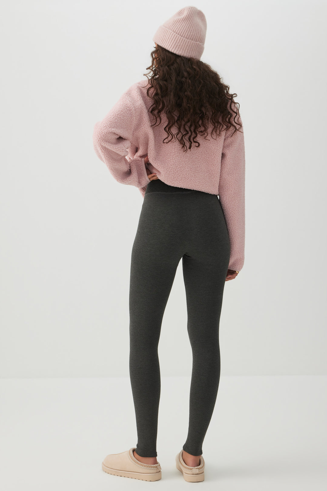 Faux Fur Lined Seamless Leggings