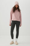 Legging sans coutures doublé de fausse fourrure