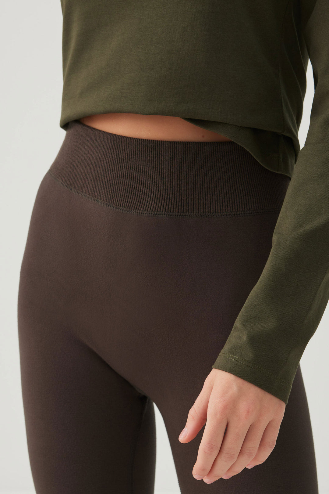 Faux Fur Lined Seamless Leggings