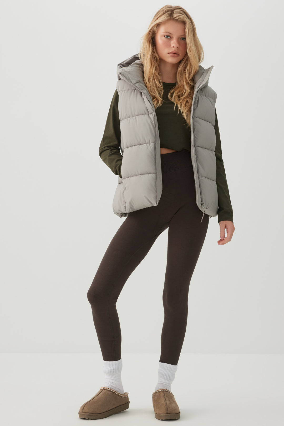Faux Fur Lined Seamless Leggings