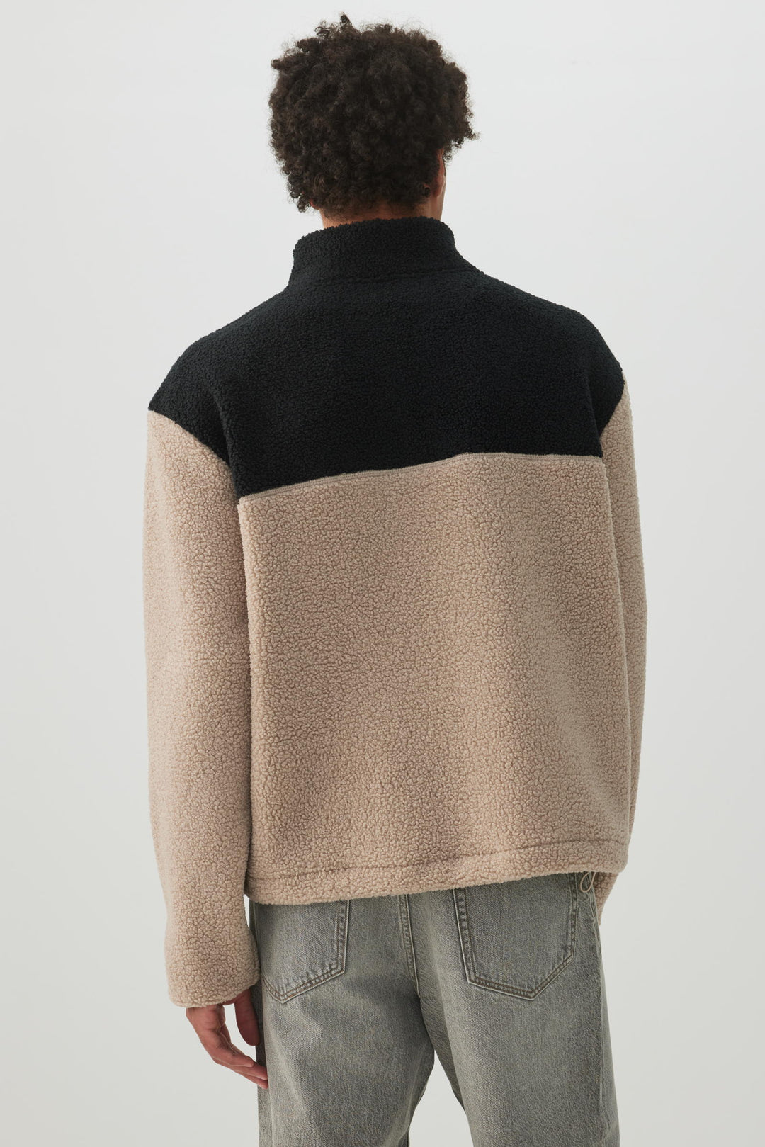 Sherpa Quarter Zip Jacket