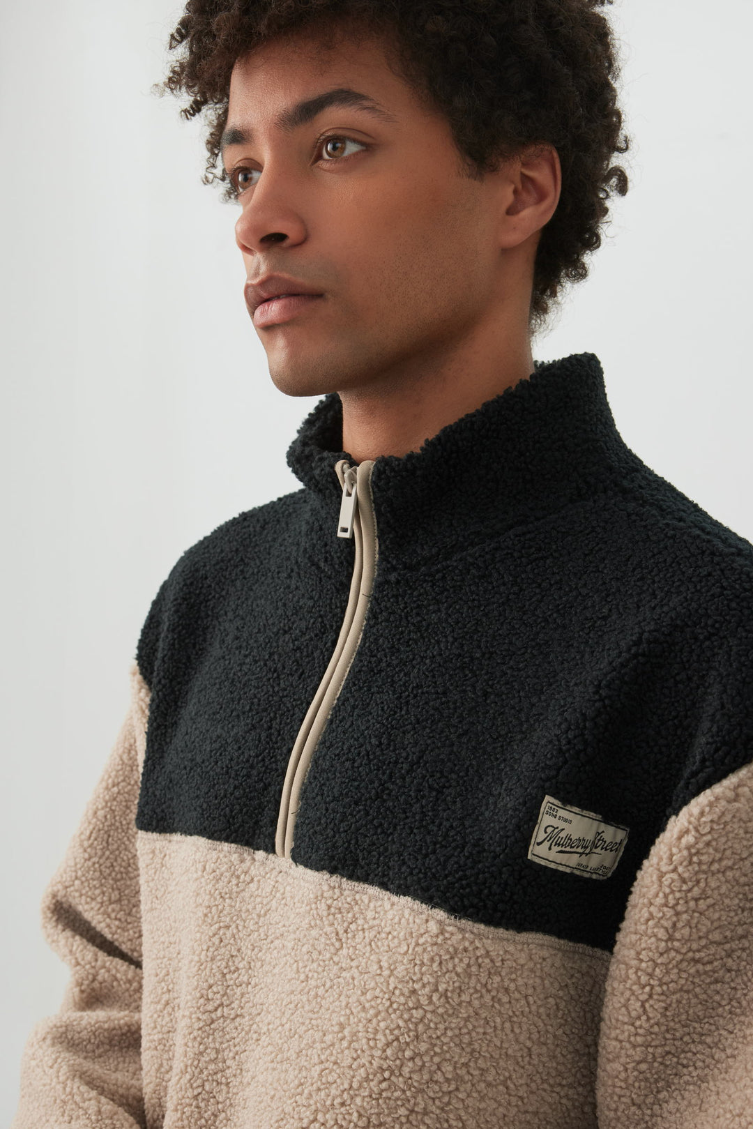 Sherpa Quarter Zip Jacket