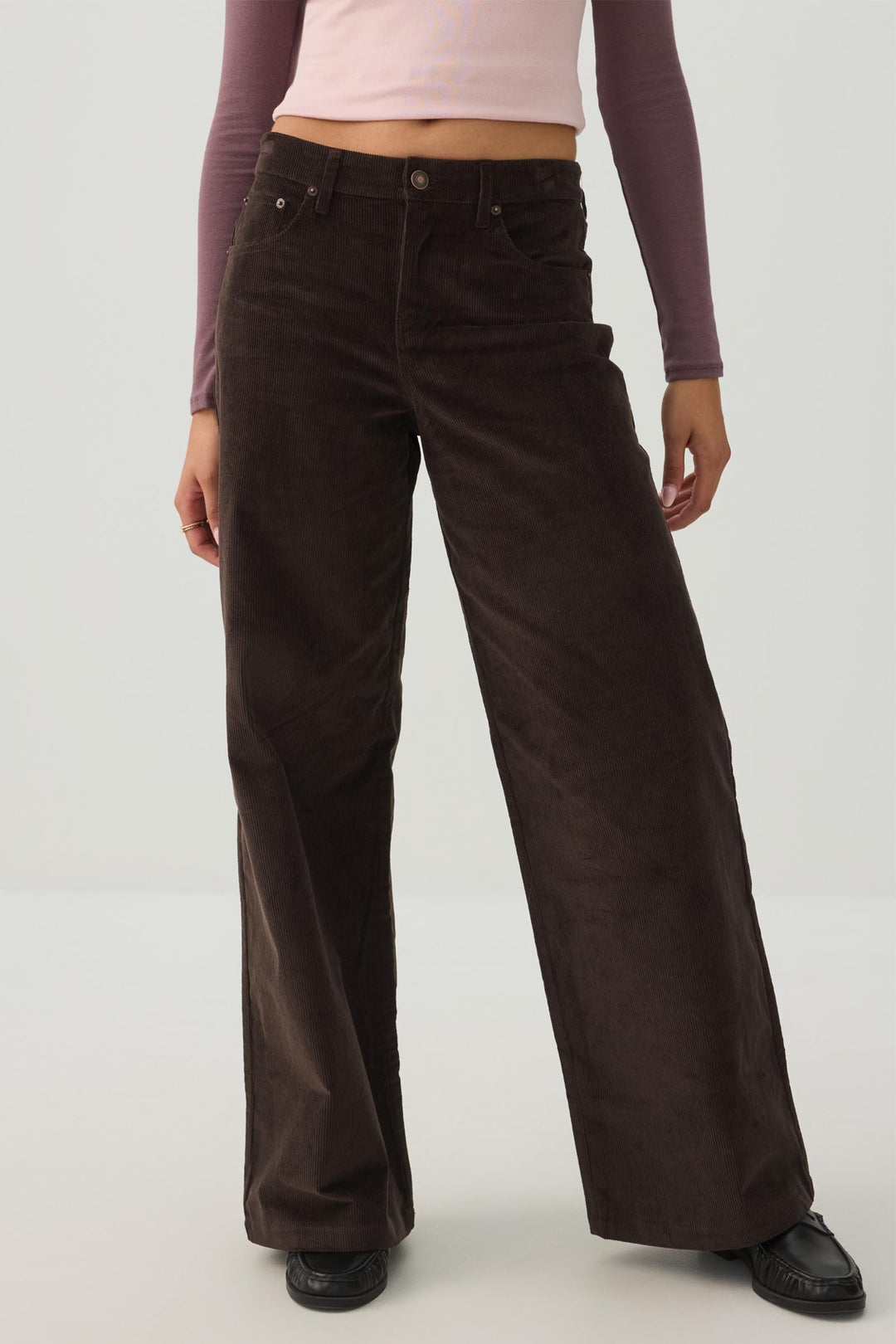 The Legacy Fit Wide Leg Corduroy Pants