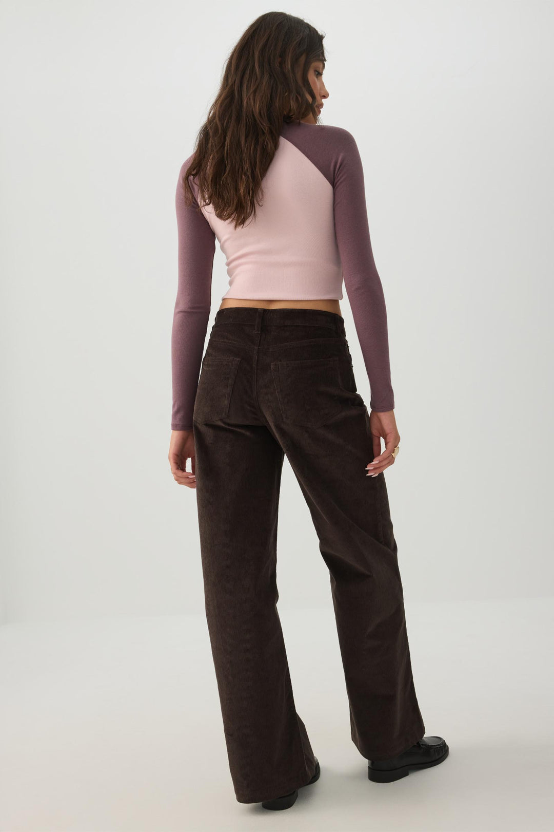 The Legacy Fit Wide Leg Corduroy Pants