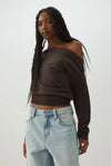 Off Shoulder Long Sleeve Top